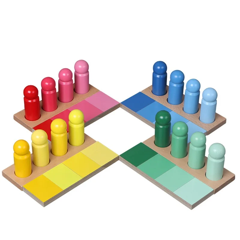

Montessori Materials Baby Toy Montessori Color Matching Color Resemblance Sorting Early Childhood Preschool Kids Educational Toy