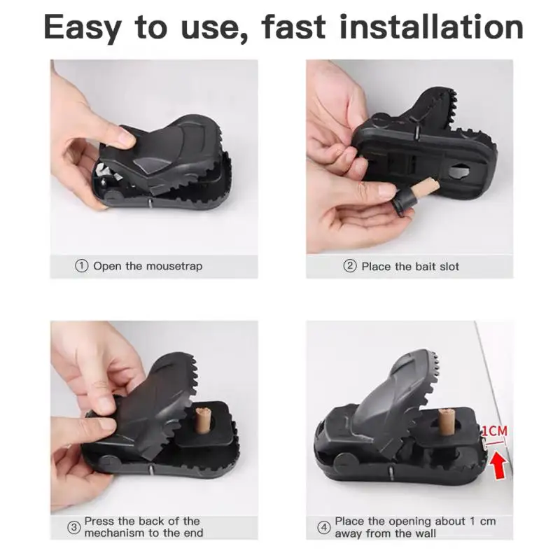 New Smart Mouse Trap Humane Clear Plastic No Kill Rodents Catcher Mice Piege Rat Live For Indoor Outdoor Pest Control | Электроника