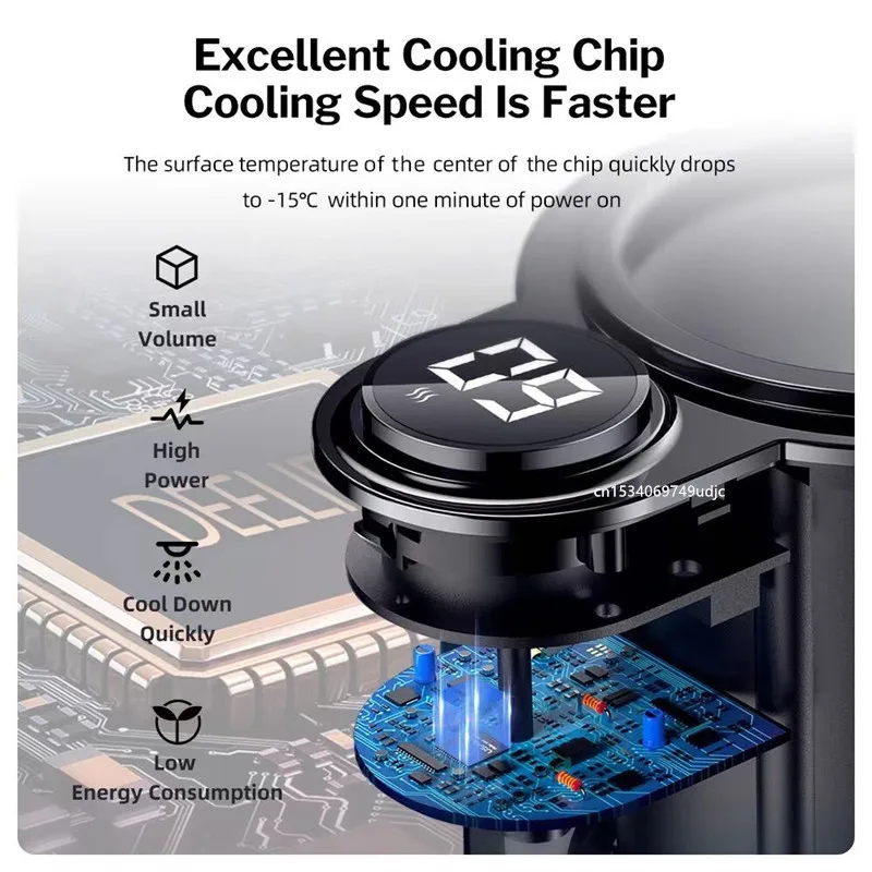 Охлаждающая чашка для автомобиля 2 в 1 с подогревом и умным подставка чашки кружки