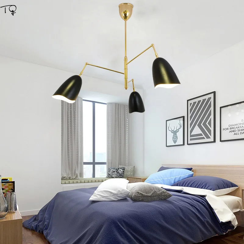 Modern Nordic Chandelier Light Metal Industrial Claw Shape Led Creative Individual Living Room Restaurant Studio Bedroom Study | Освещение