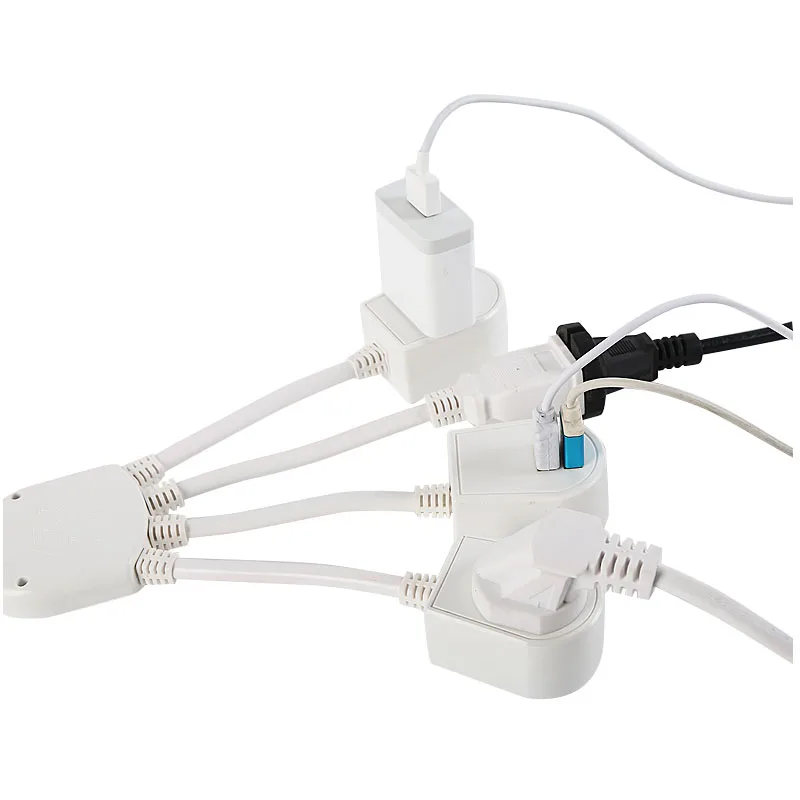 8 AC удлинитель поп-разъем 250 в 2500 Вт AU EU разъем питания 5V4A 4USB порт умная зарядка настольный usb адаптер питания нашивка-полоска