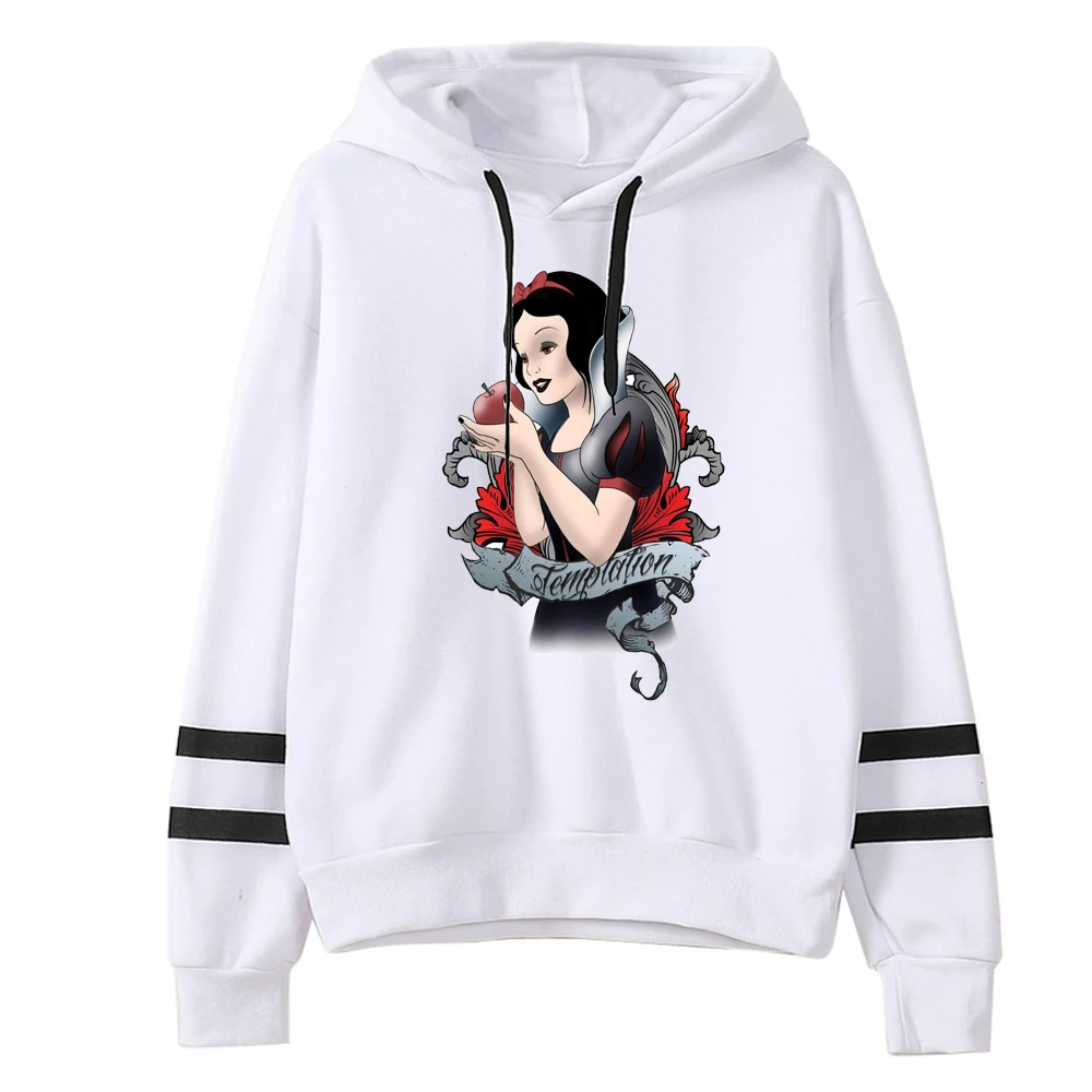 Модные женские толстовки для пар уличная Женская забавная Белоснежка новый узор