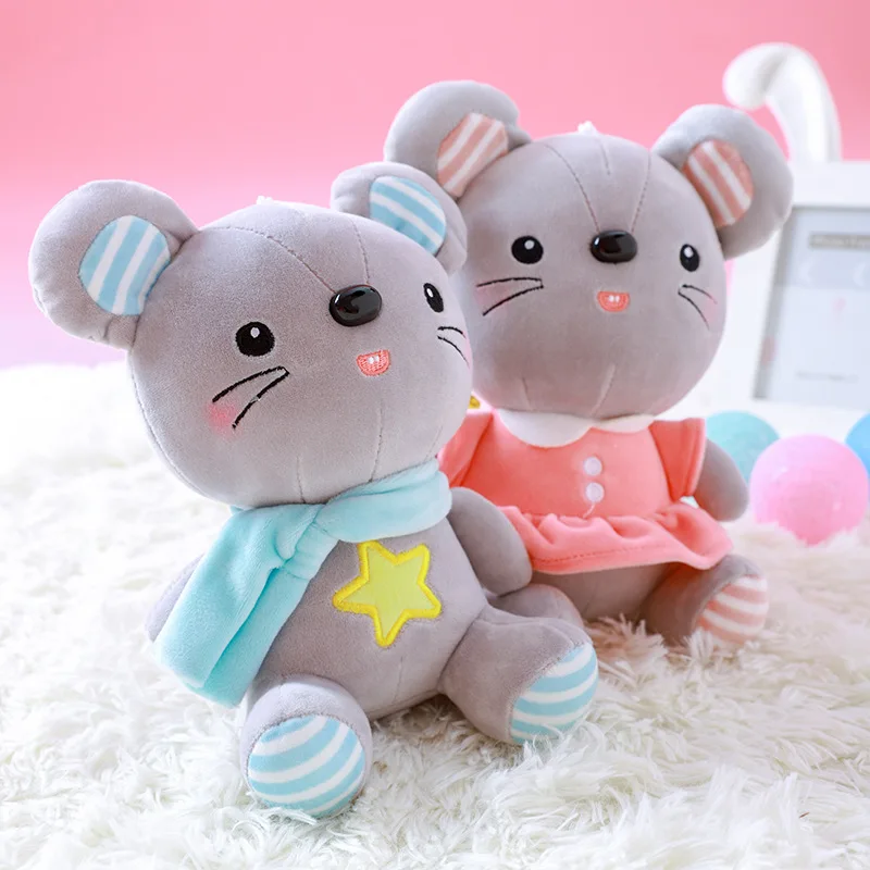 Креативные милые мыши плюшевые куклы бутик Детские подарки праздничные