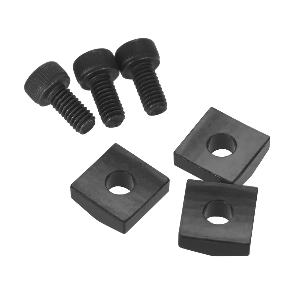 3 stücke elektrische gitarre tremolo brücke string schlösser saiten locking system metall mutter block clamp hex schrauben gitarre zu