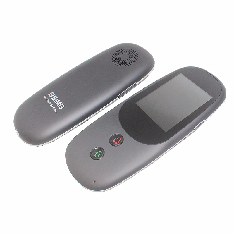 Портативный электронный переводчик голоса T6 2 4 дюйма сенсорный экран 4G SIM