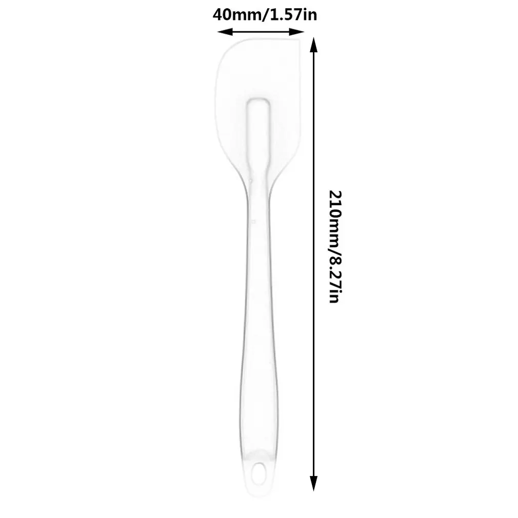 

Silicone Scraper Translucent High Temperature Cake Spatula Cake Tool Kitchen