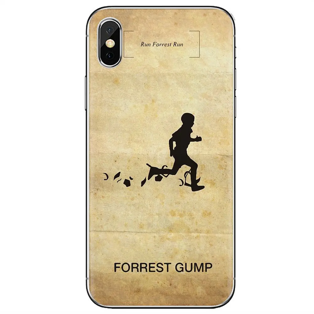Для iPhone 11 Pro 4 4S 5 5S SE 5C 6 6S 7 8 X XR XS Plus Max для iPod Touch Forrest Gump Tom Hanks плакат по фильму мягкий