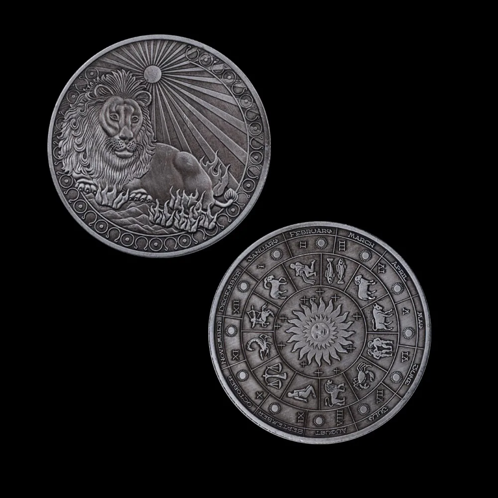 5 шт./компл. 2019 новые европейские и Соединенные Штаты 12 созвездий античные