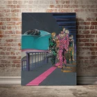 HD печать картин венто золото домашний декор Джоджо с Необычные картины холст анимация модульный постер для спальни настенная художественная рама