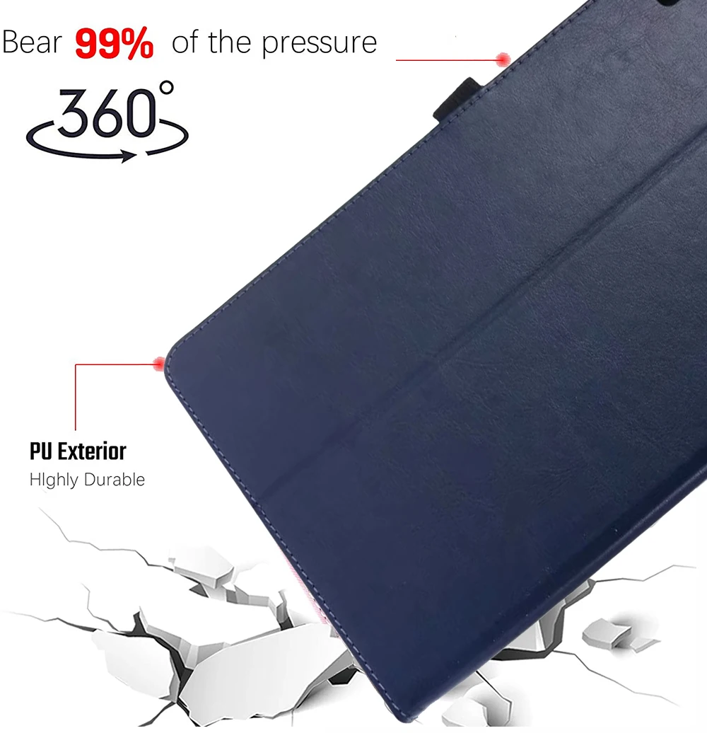 

Case For Huawei Matepad 10.4 BAH3-W09 BAH3-AL00 Case 2020 Coque PU Leather Tablet for Funda Huawei Honor V6 10.4 inch 2020 Cover