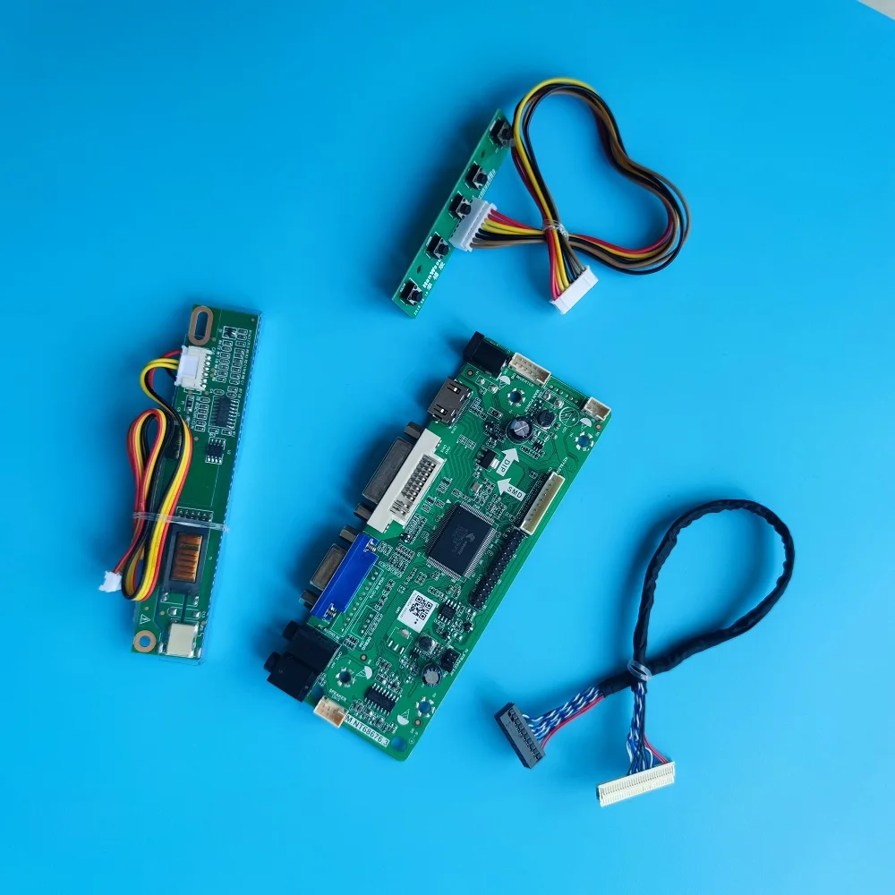 

Комплект для 30Pin 1CCFL 1024*768 LTN141XA LP141X13 M.NT68676 DVI VGA LVDS ЖК матричный контроллер плата HDMI-совместимая
