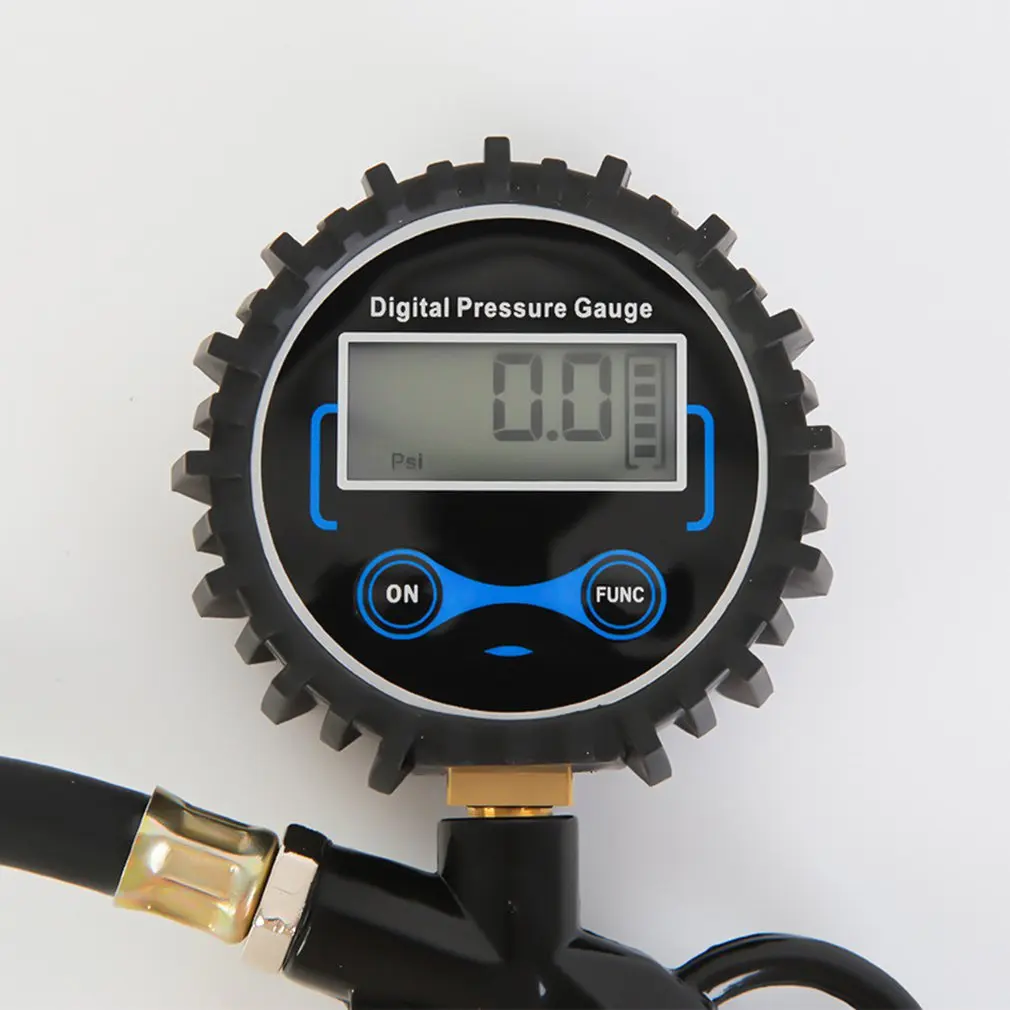 Цифровой автомобиль грузовик воздуха в шинах Давление Надувное датчик ЖК
