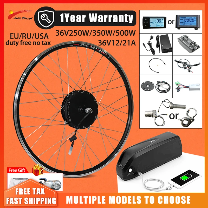 Bestellen Elektrische Bike Kit 1000W 48V Fett Hinten Hub Motor Rad 20