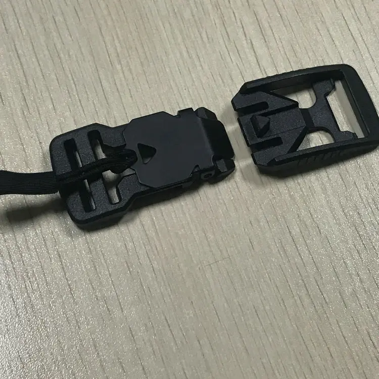 Black 1 дюйм стороне пряжки для сиденье для детской коляски пояс из металла/Пластик Fidlock Магнитная застежкой на пряжку - Цвет: Black