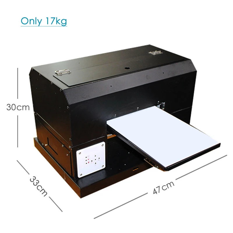 Huiti,Multicolor DTG Printer Automatic A4 Size Flatbed Printing Machine& Automatic A4 UV Printer Phone Case Glass Metal Printer