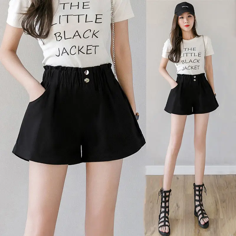 

Sports shorts women's summer loose size 200 kg print casual running Yoga home A-line wide leg pants[It will be sent out on May