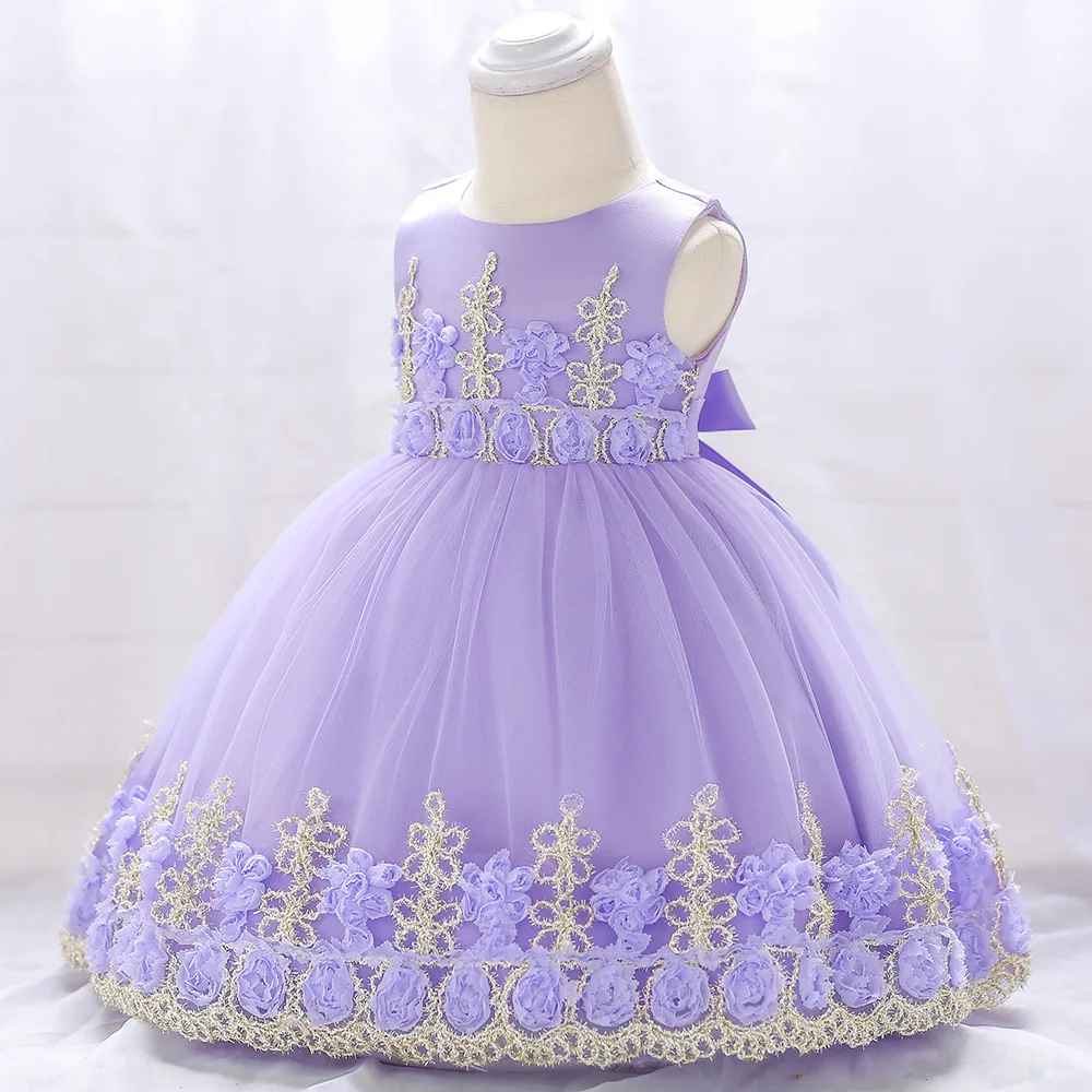 

Baby Girl Dress Sequins Bow Christmas Baby 1st Birthday Wedding Party Dress Christening Dress for photograph Clothes Vestidos