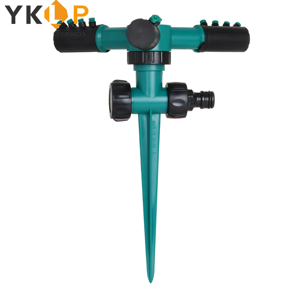 ABS пластик сад Разбрызгиватель 360 автоматический вращающийся газон