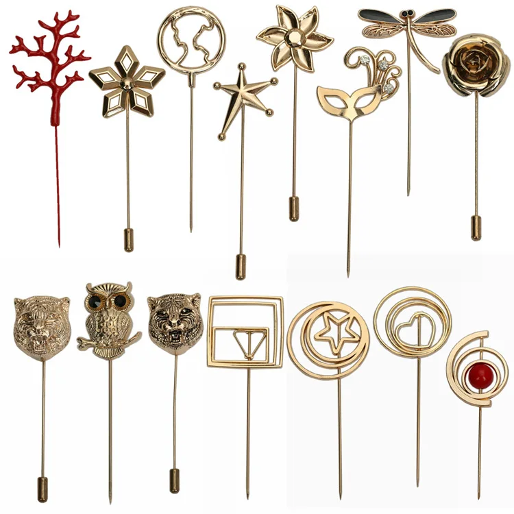 Я Remiel сплав круг для наращивания волос брошь завод заколки с животными и броши