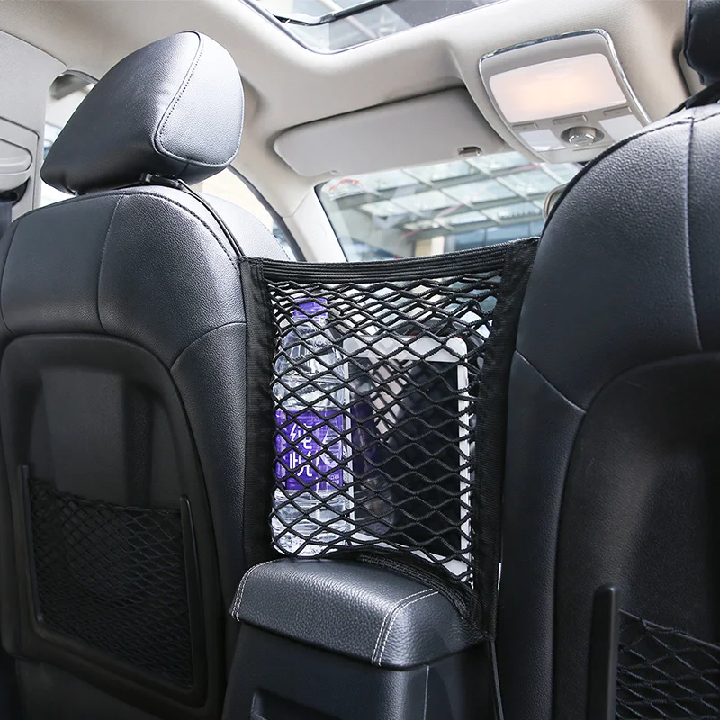 

Car Seat Gap Strong Elastic Mesh Bag Seat Back Storage Bag for chevrolet cruze aveo captiva lacetti VW Volkswagen JETTA