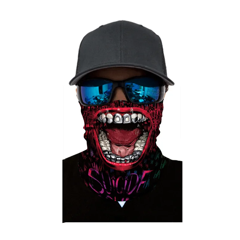 3d бесшовный волшебный шарф Балаклава головной платок повязка на голову бандана