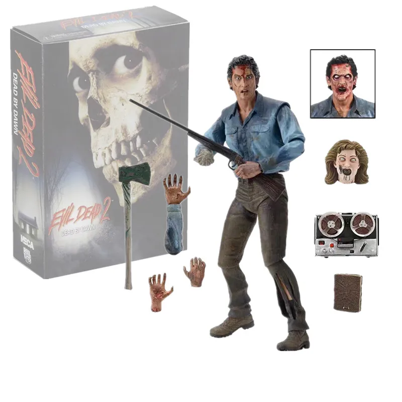 18 см новая стильная фигурка NECA злые мертвецы 2 на рассвете Эш элигос Классическая