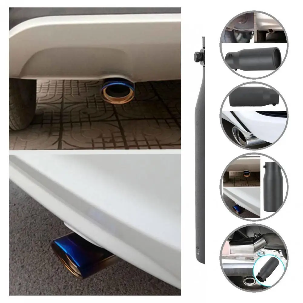 

High-quality Exhaust Pipe Tail Throat Modification Stainless Steel Anti-corrosion Exhaust Pipe End for Vehicles Modified Parts