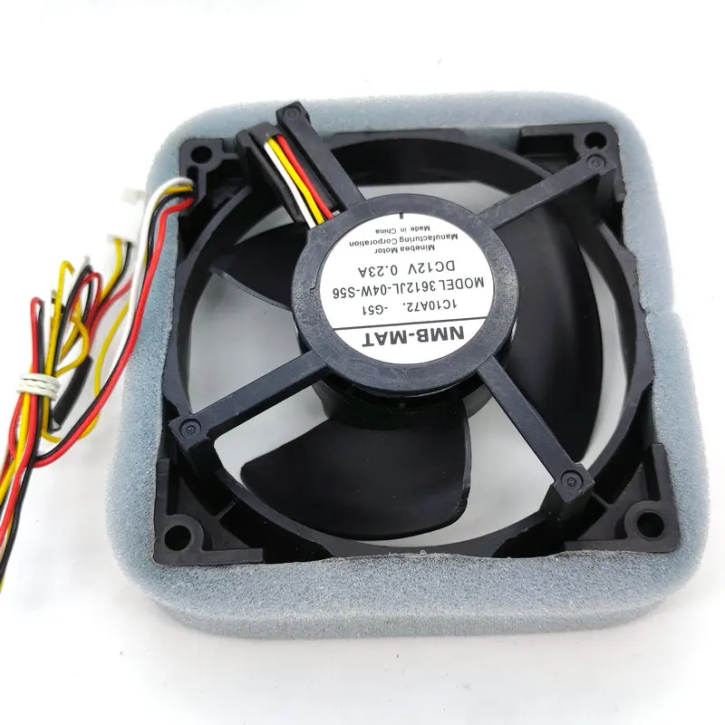 Новый оригинальный NMB 3612JL 04W S56 DC12V 0.23A 9 см для охлаждающего вентилятора
