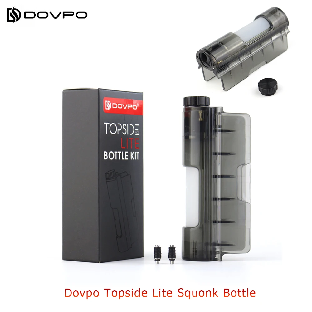 Dovpo Topside Lite Squonk бутылка 10 мл емкость электронная сигарета Vape для 90 Вт коробка