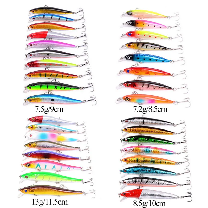 34PCS ZH0008 10-141 шт./лот смешанные рыболовные приманки набор ложка, мягкие приманки для рыбалки приманки комплект Поппер блесна искусственная приманка комплект - Цвет: 34PCS ZH0008