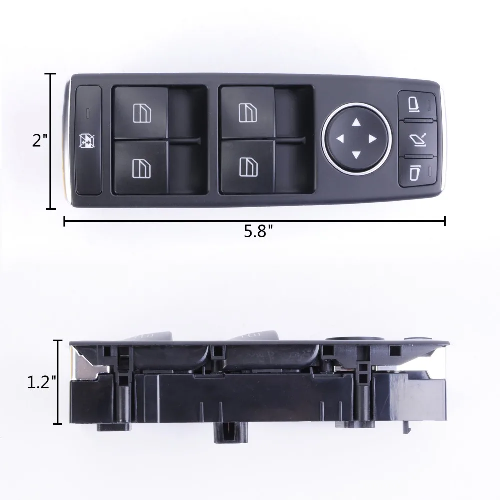 Переключатель Стеклоподъемника Wtfs для Mercedes Benz C-Class W204 E-Class W212 GLK-Class X204 S204 A207 [QPA549] |