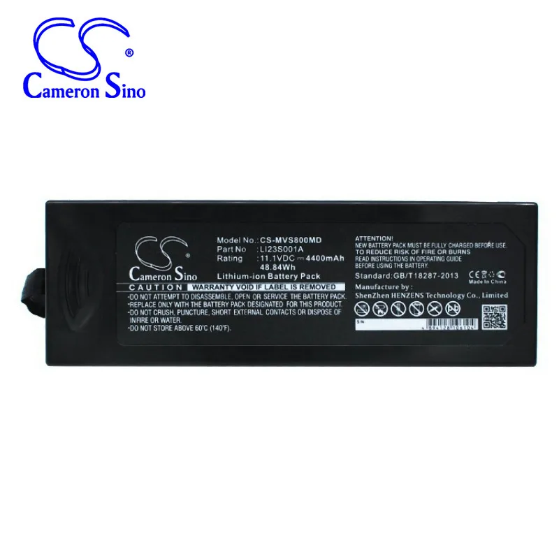 Камера CameronSino для MINDRAY PM7000 PM8000 VS800 VS-800 WATO EX20 EX-20 EX25 EX50 EX-60 EX65 LI23S001A аккумулятор |