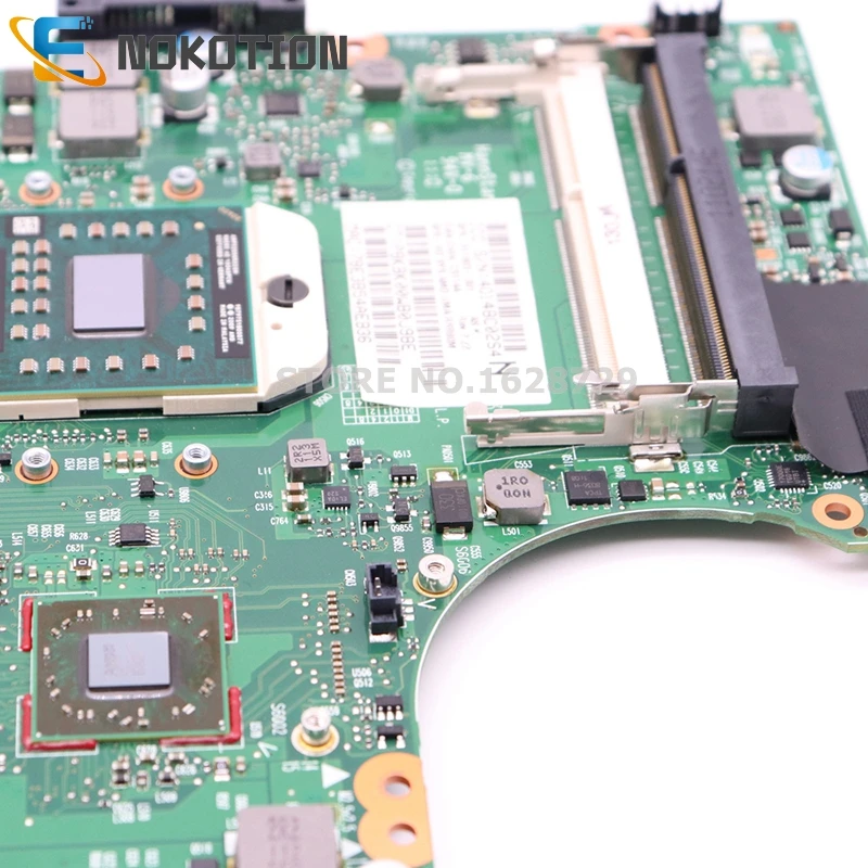 NOKOTION 611803-001 для hp COMPAQ CQ325 325 425 625 материнская плата для ноутбука HD4200 графика DDR3 Бесплатный процессор