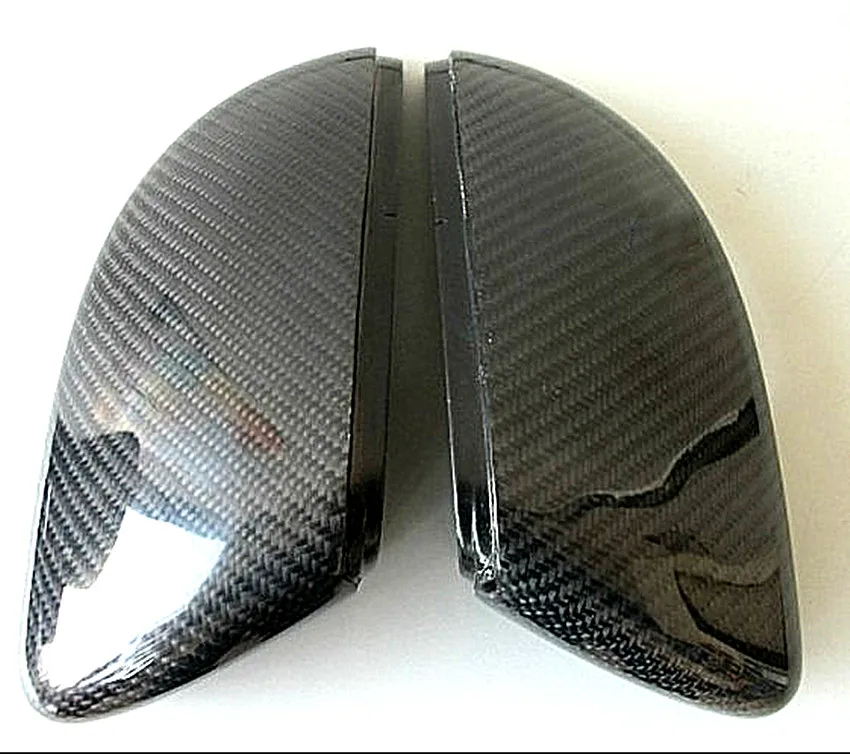 1:1 сменный боковой зеркальный чехол из углеродного волокна зеркальная Крышка для