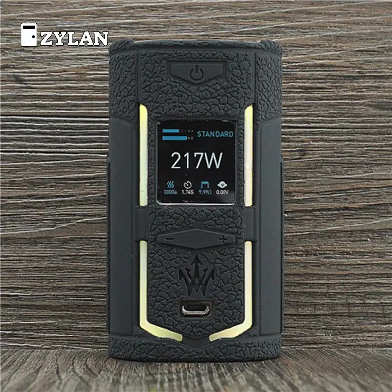 Чехол для ZYLAN VooPoo X217 217W TC Box Mod защитный силиконовый чехол с полным покрытием VOOPOO