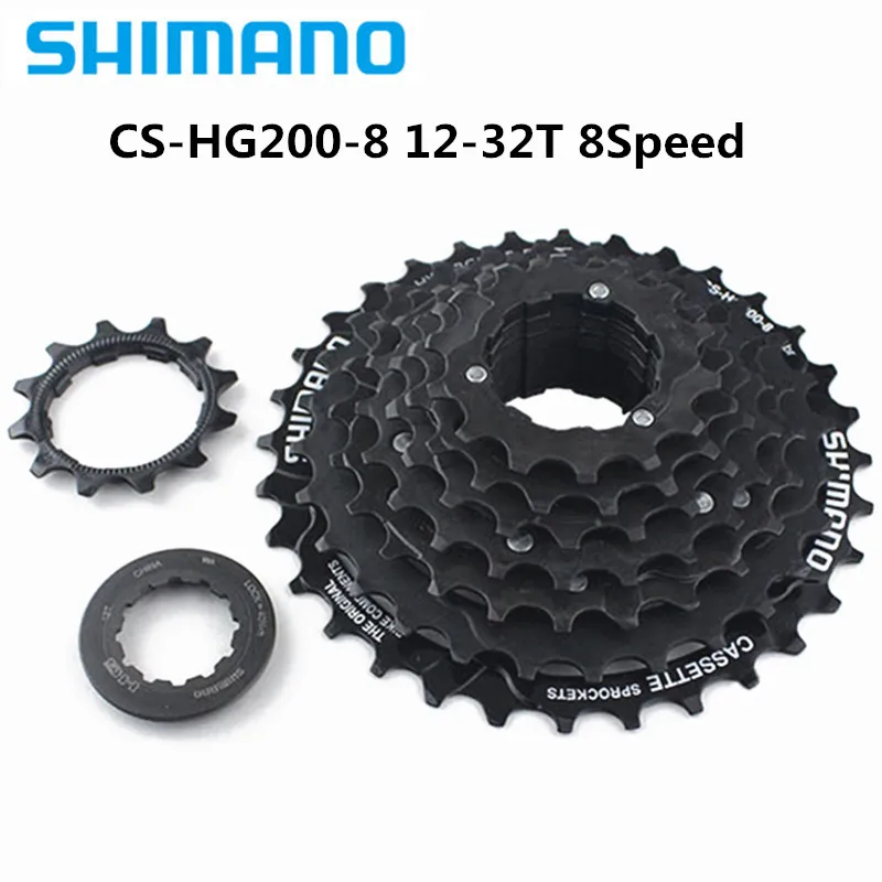SHIMAN0 CS HG200 8 маховик скоростей/24 скорости горный велосипед карты 12 32T черный новый