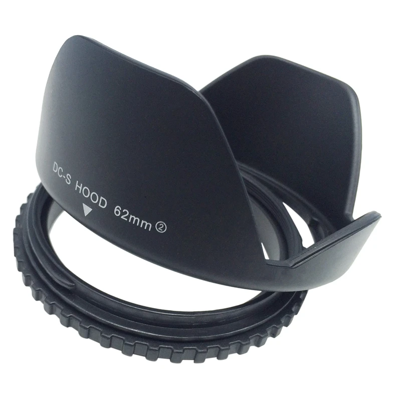 

Camera Lens Hood,62mm Bayonet Lens Hood for DSLR Camera Photo Photography