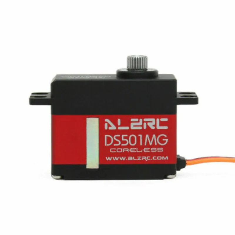 ALZRC DS501MG Средний Цифровой Металлический заблокированный рулевой сервопривод для радиоуправляемого вертолета самолета