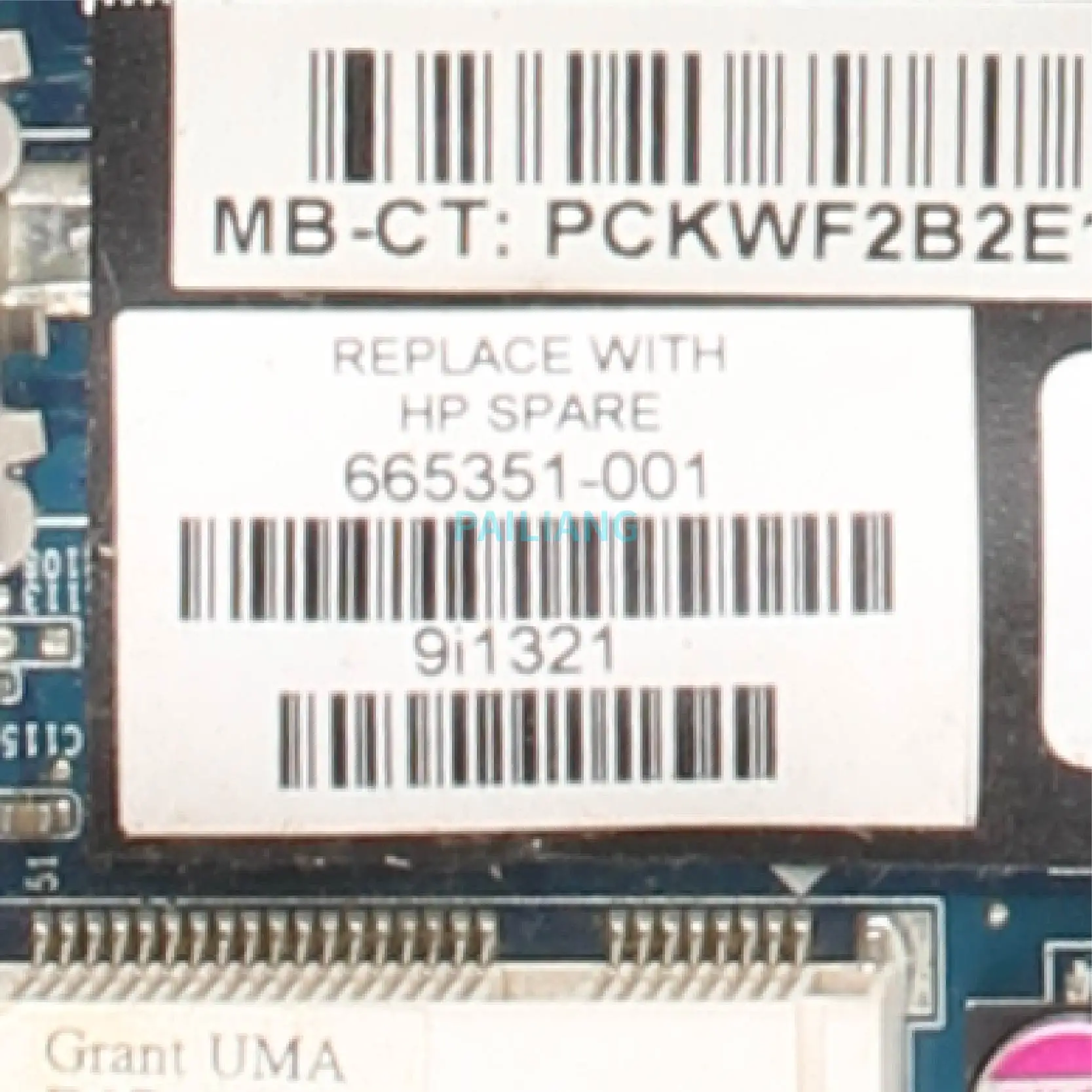 Материнская плата для ноутбука PAILIANG HP pavilion DV6-6000 системная 665351-001 665351-601 665351-501 HM65