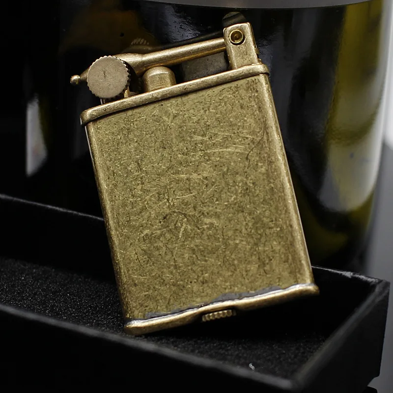 Новая бензиновая Зажигалка Zorro из чистой меди в стиле ретро винтажная Мужская