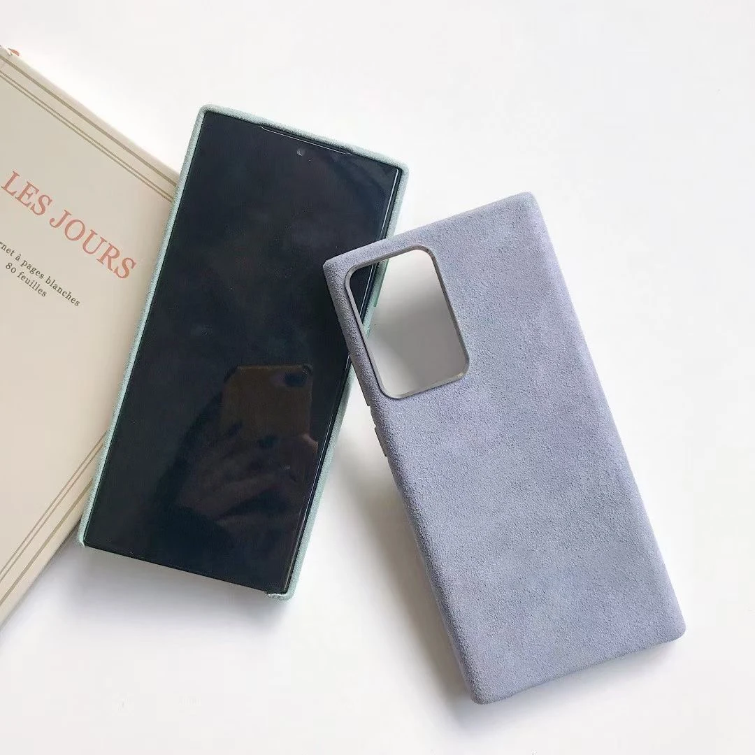 

Suitable for SamsungGalaxyS20ulitraNote 20Note20Ulitra100% new leather suede protective cover, anti falling and anti slip