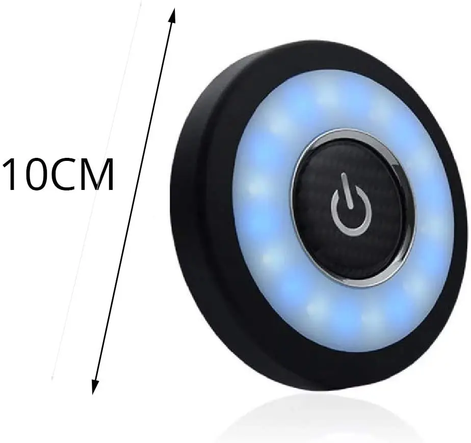 Яркий беспроводной светодиодный USB-светильник для салона автомобиля потолочный