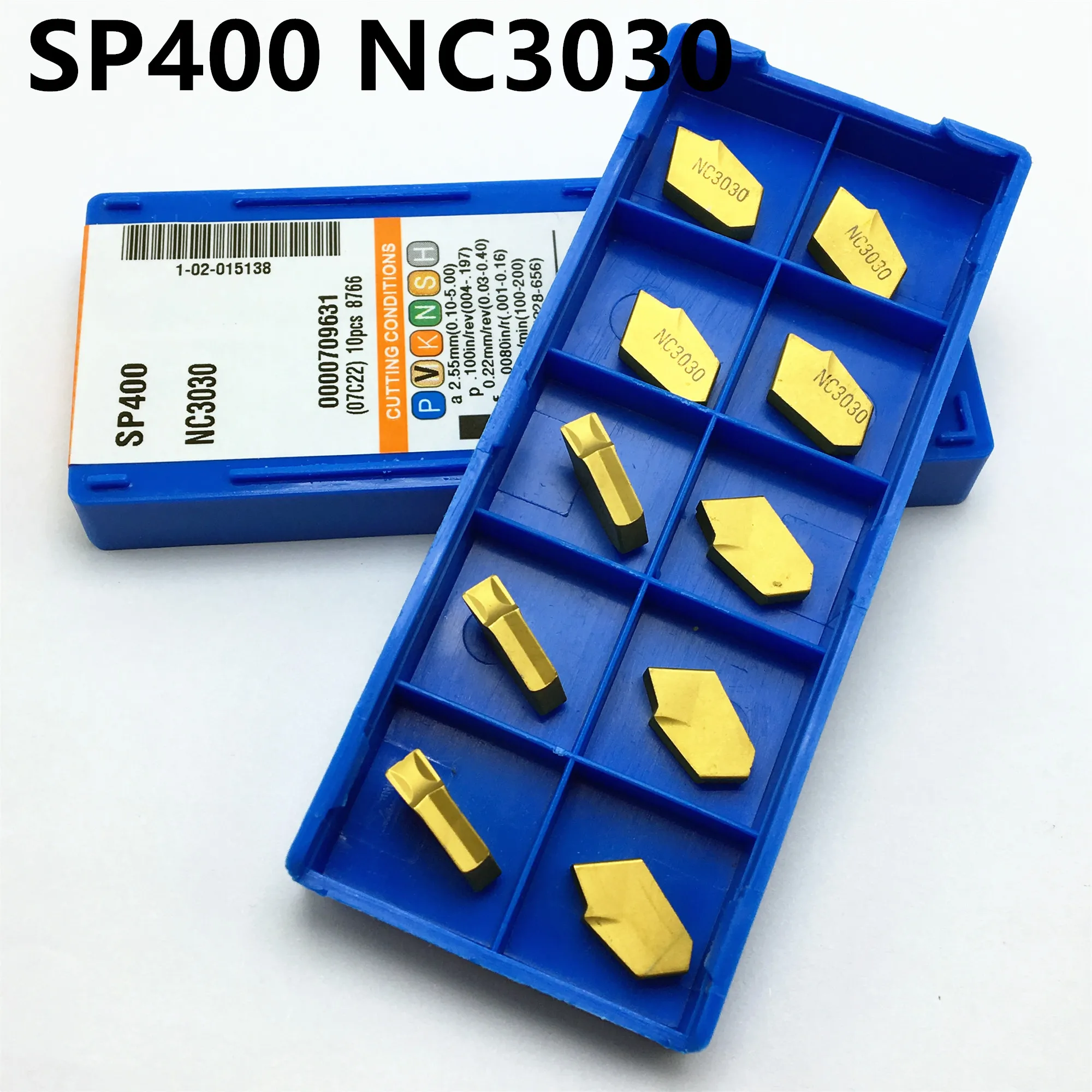 

20PCS SP400 NC3030 PC9030 NC3020 Slotted Carbide Insert Turning Tool Turning and Slotting Tool Split SP400