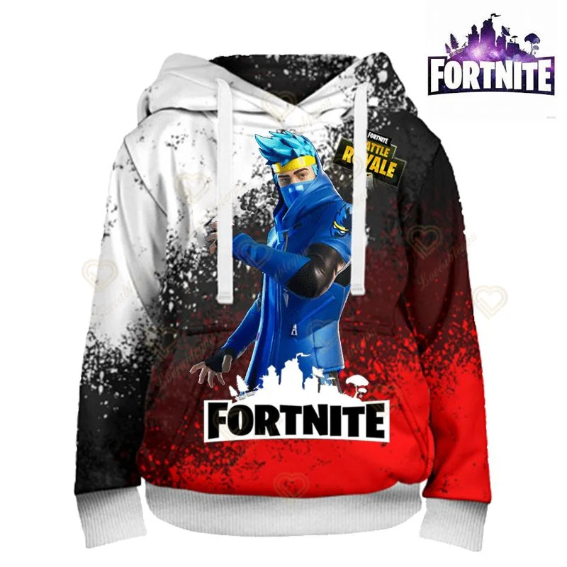 

New Fortnite Casual Hoodies 3D Printed Men Women Children Sweatshirts Boy Girl Streetwear Pullover Cool Tops for Birthday Gifts