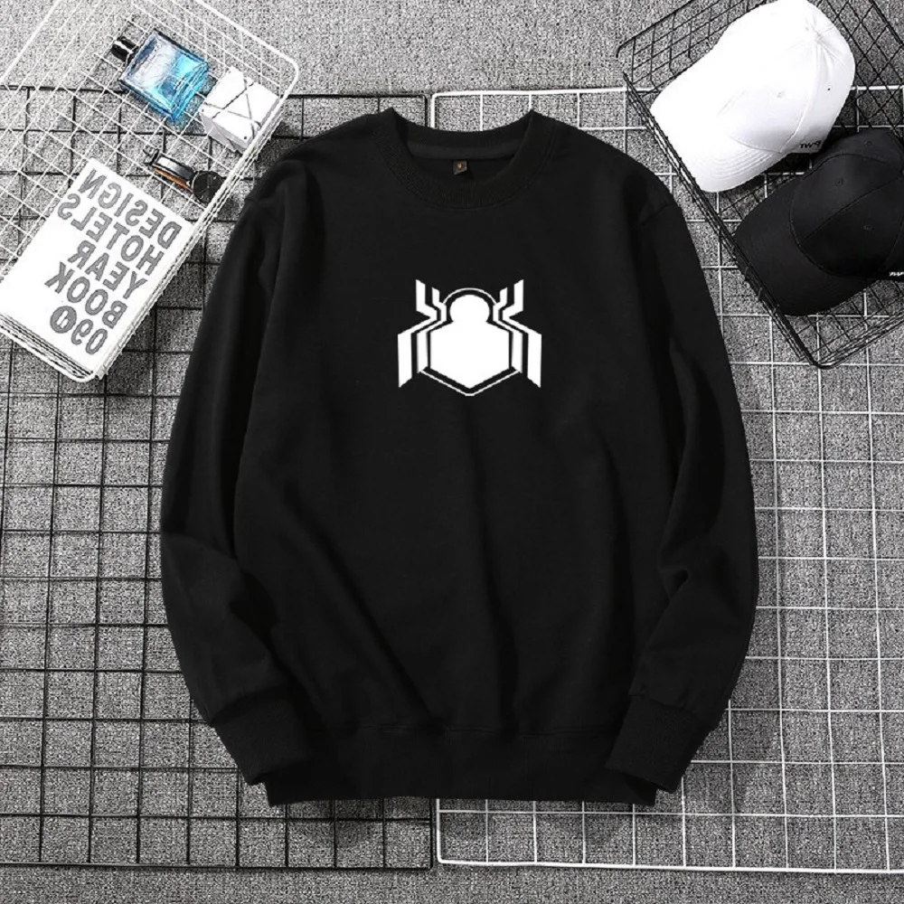 

Marvel Movie Super Hero Spiderman Hooded Sweatshirt Hoodies Pullover Clothes The Avengers Harajuku Men Women Autumn Winter Unise