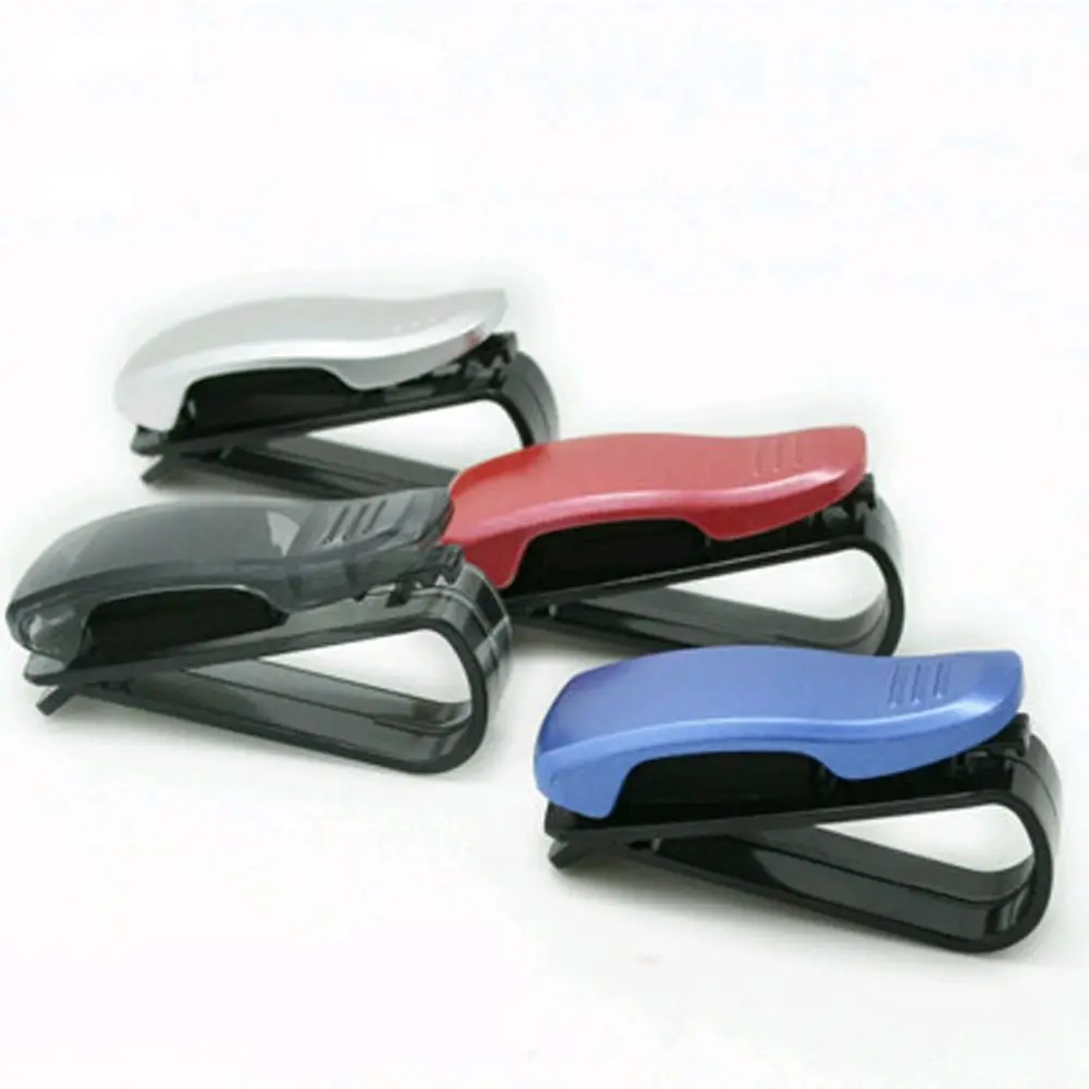 2 шт. универсальная карточка солнцезащитный козырек застежка очки