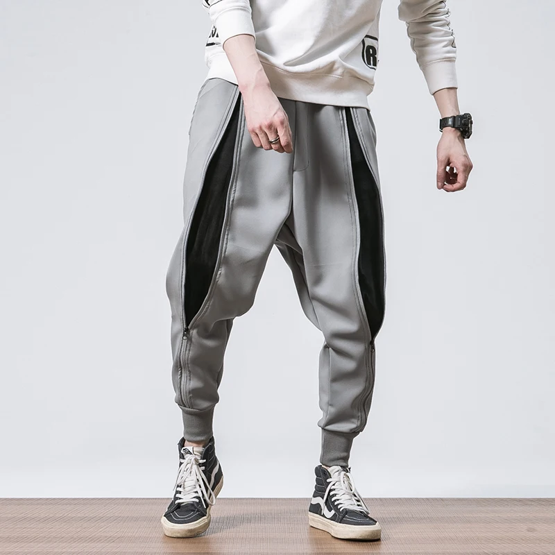 

2021Mens Joggers Pants Baggy Hip Hop Japanese Fashion Streetwear Men Pants Casual Korean Street Style Harajuku Sweatpants Homme
