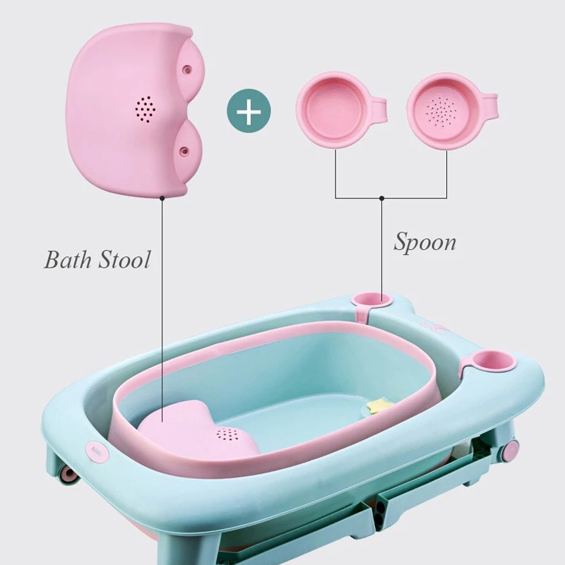 Babyinner Детская ванна Складная портативная Ванна баррель для младенцев