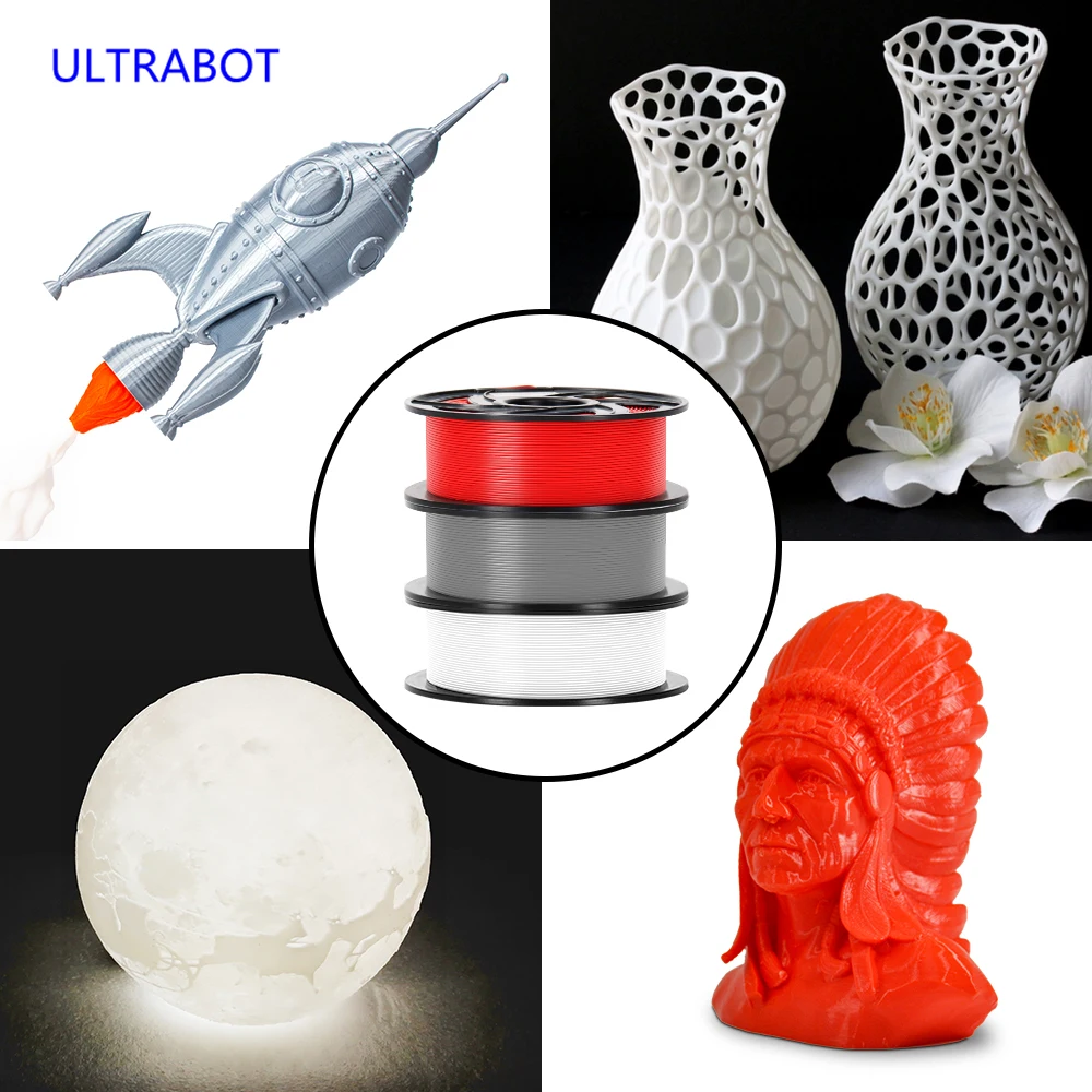 Фото TRONXY 5 кг PLA-нить для FDM 3D-принтера 1,75 мм экологически чистый материал для 3D-печати для X5SA VEHO RU склад в США №4