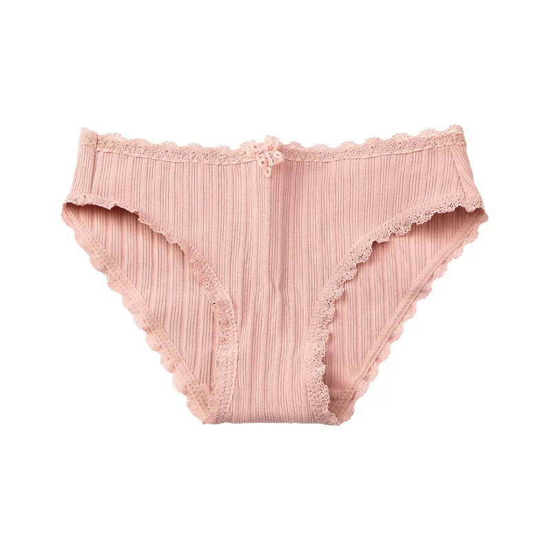 Нижнее белье женское из 95% хлопка со средней посадкой|Женские трусики| |